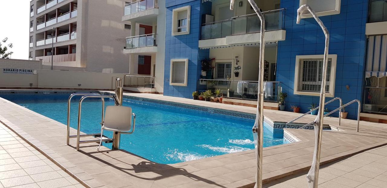 Apartment Black Level, 30m Playa, Pool, Wifi Almería
